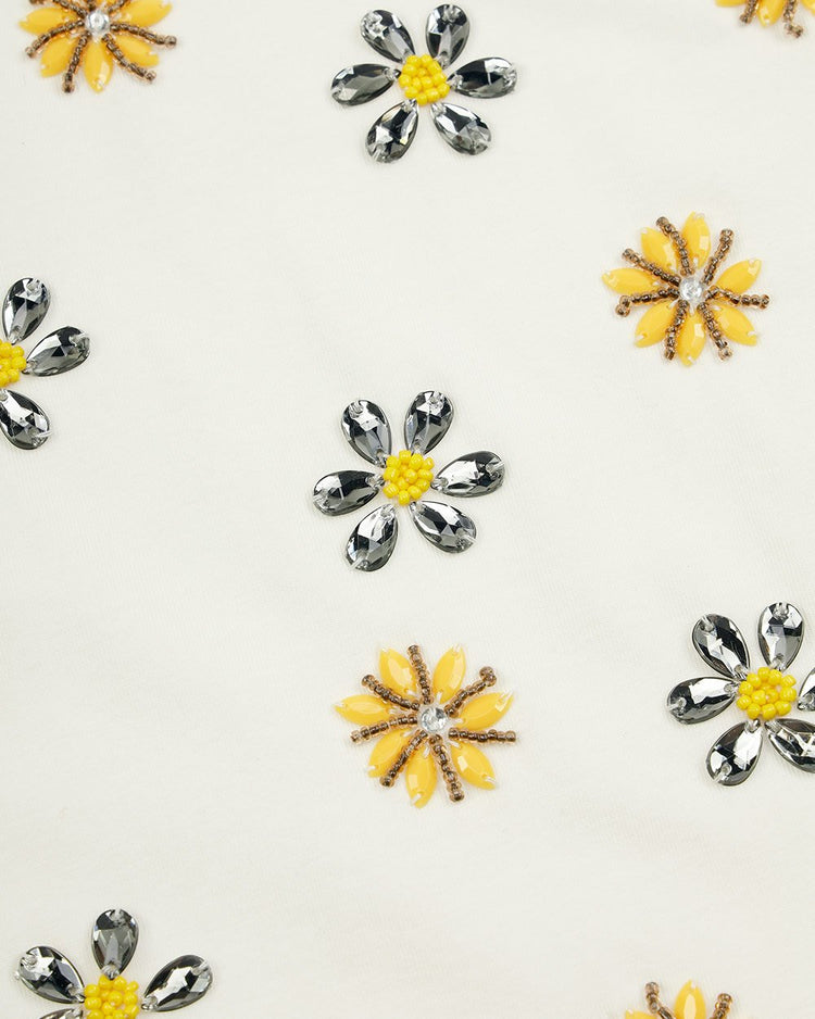 Printed Round Neck Short Sleeves T-shirt