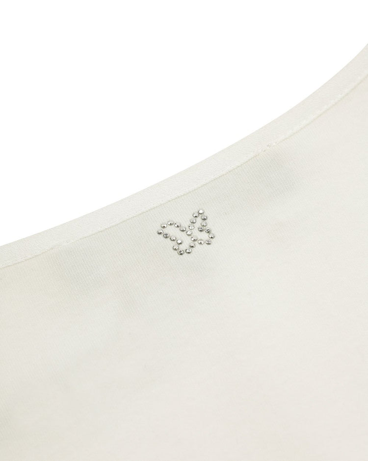 Printed Round Neck Short Sleeves T-shirt