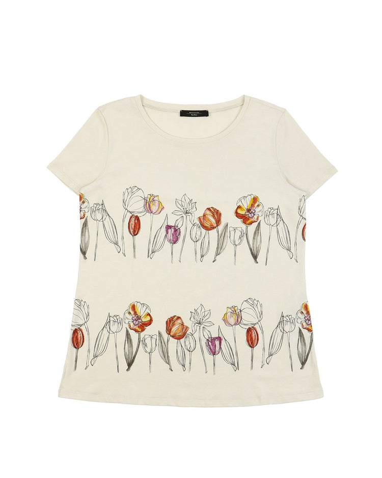 Round Neck Short Sleeves T-Shirt