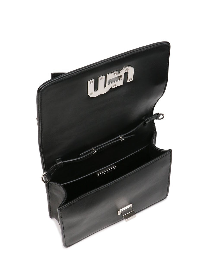 Crystal decorative crossbody bag