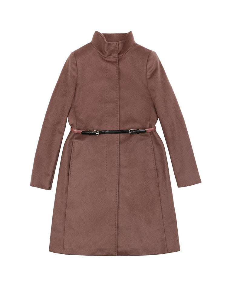 Wool Mid-length Coat