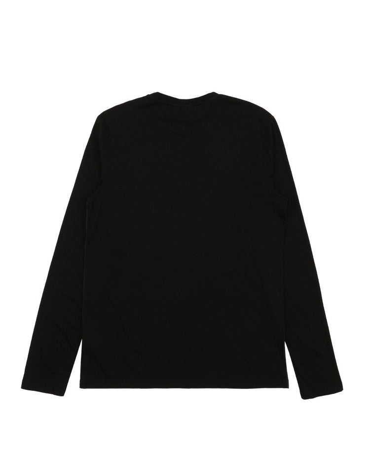 Cotton Printed Round Neck Long-Sleeves T-shirt - ISSI Outlet