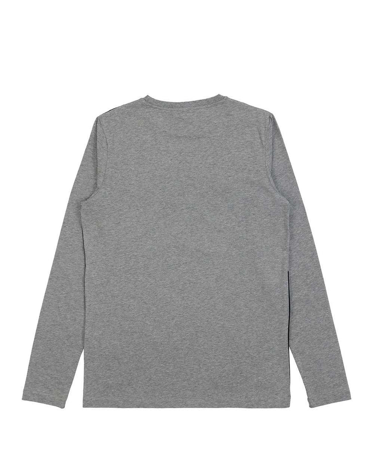 Cotton Printed Round Neck Long-Sleeves T-shirt - ISSI Outlet