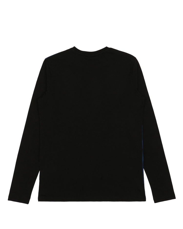 Printed Round Neck Long-Sleeves T-shirt
