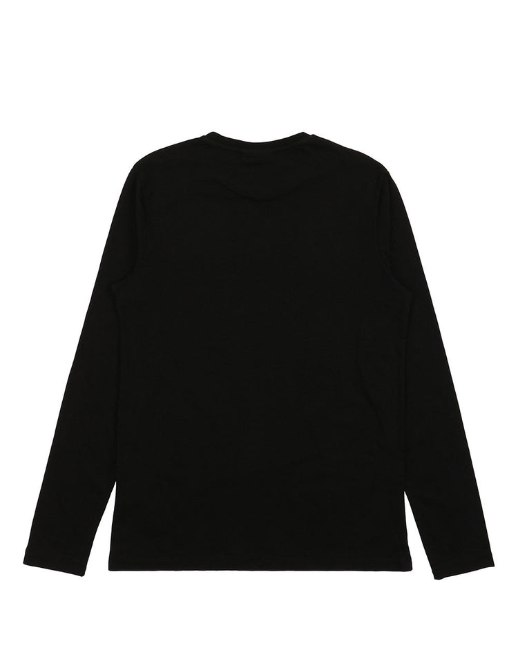 Printed Round Neck Long-Sleeves T-shirt