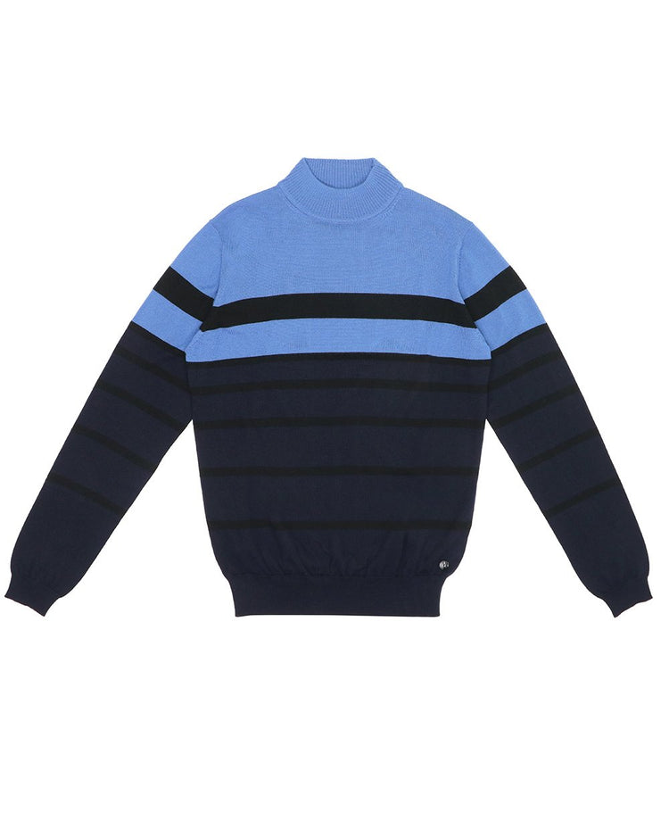 Turtleneck Stripe Sweater