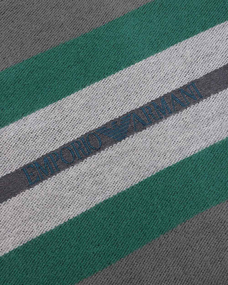 LOGO Straight Wool Scarf