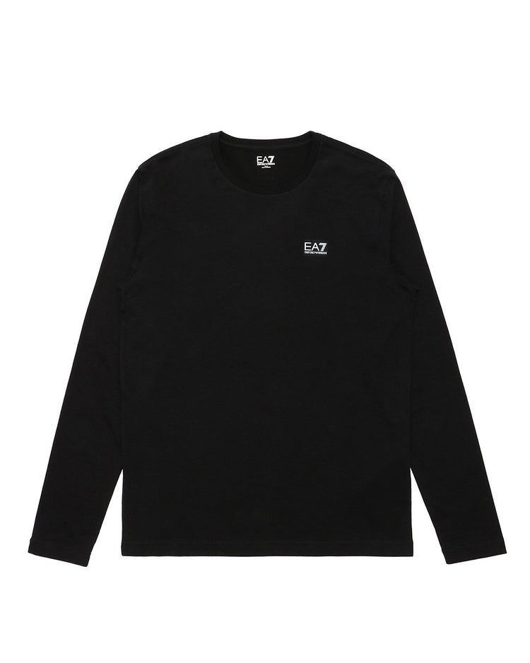 Cotton Long-Sleeves Round Neck T-shirt - ISSI Outlet
