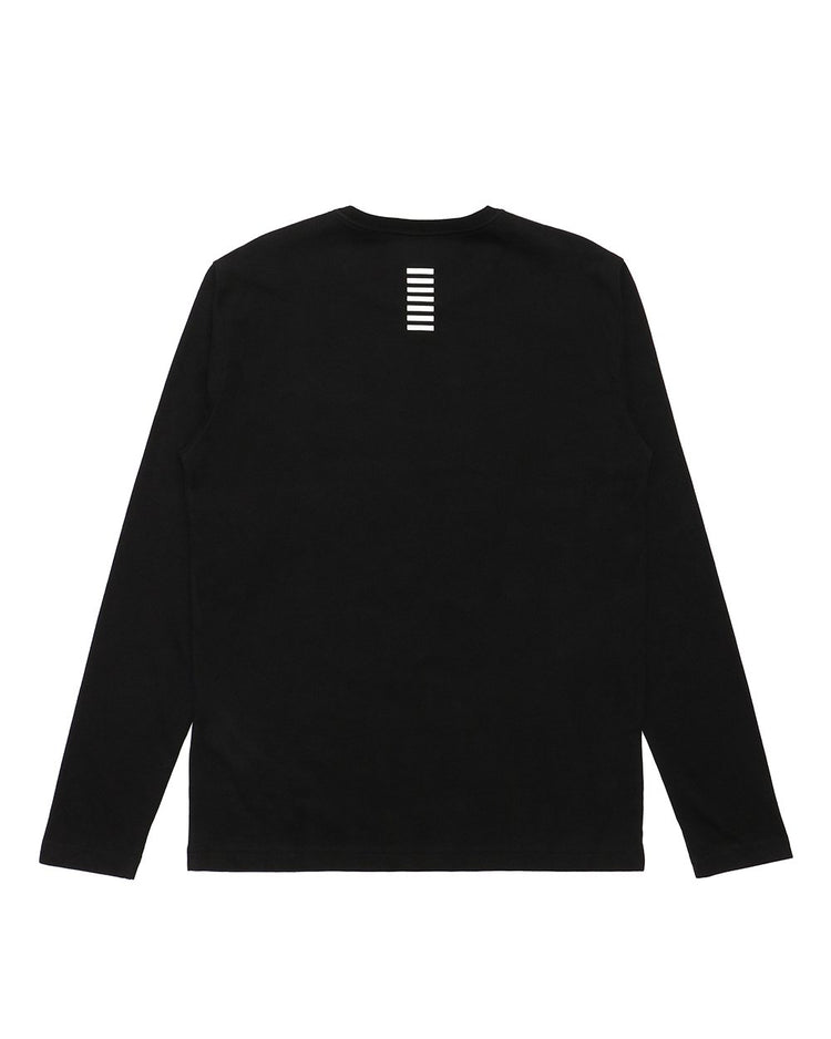 Cotton Long-Sleeves Round Neck T-shirt - ISSI Outlet
