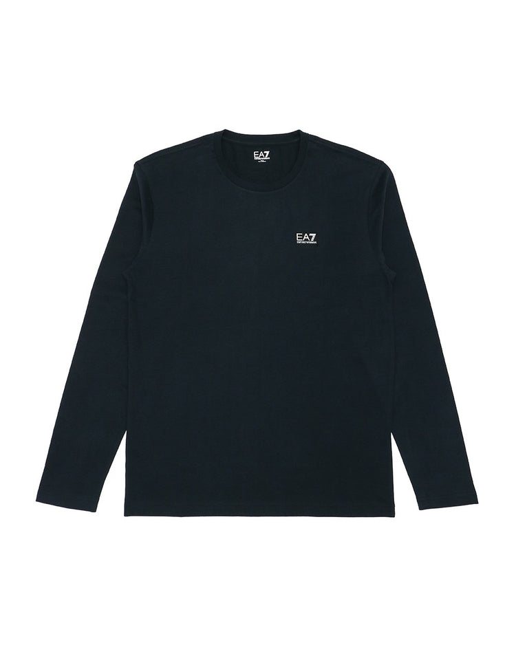 Cotton Long-Sleeves Round Neck T-shirt - ISSI Outlet