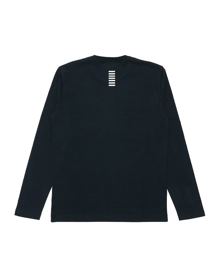 Cotton Long-Sleeves Round Neck T-shirt - ISSI Outlet