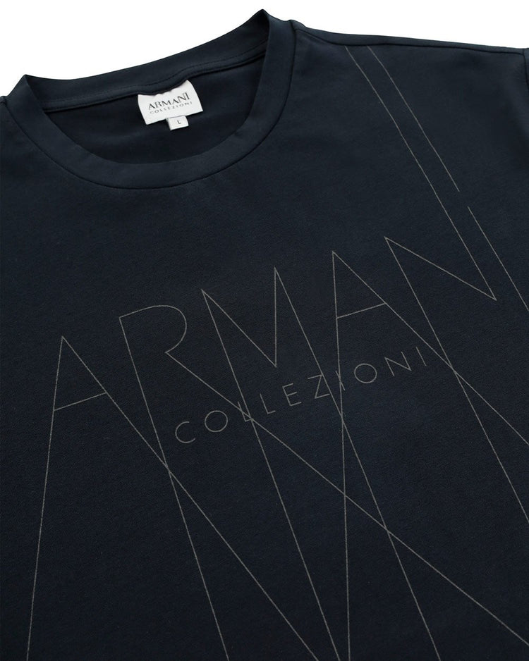 Printed Round Neck Short Sleeves T-shirt