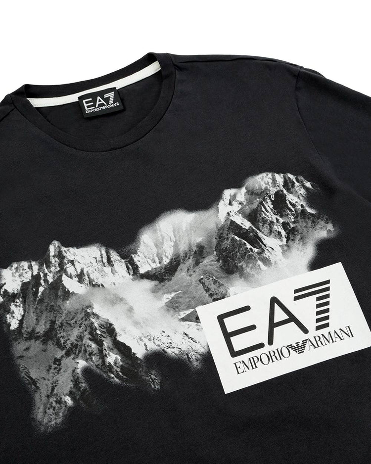 Printed Round Neck Short Sleeves T-shirt
