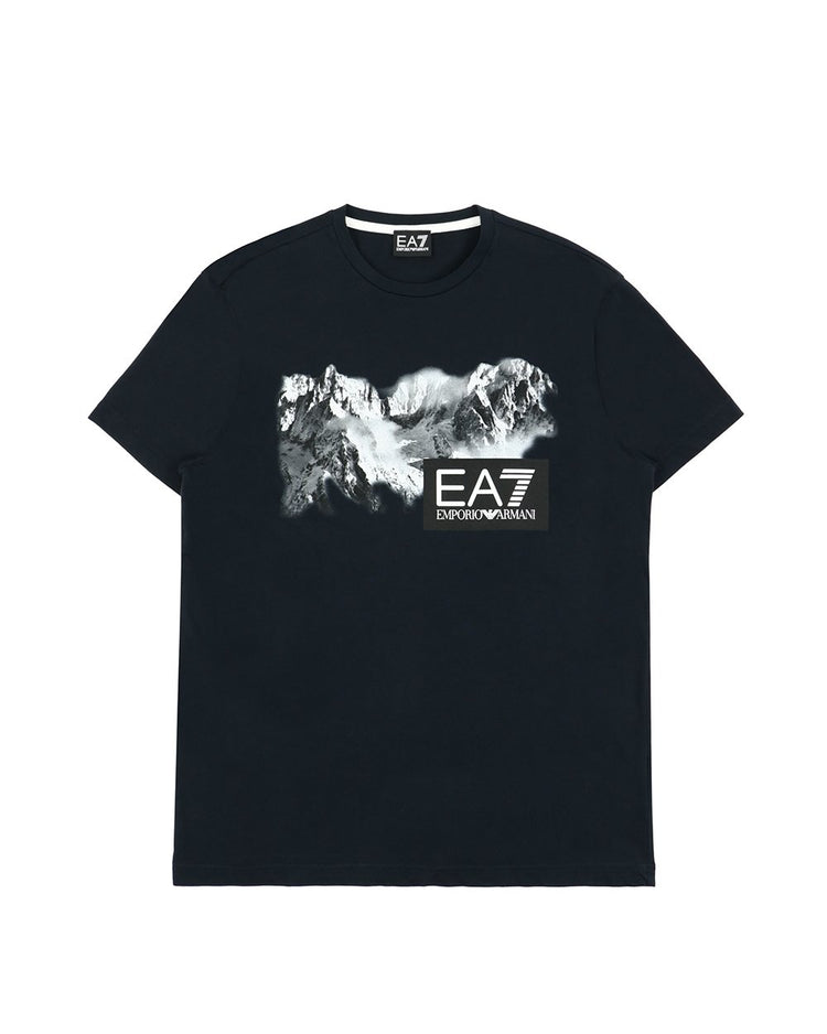 Printed Round Neck Short Sleeves T-shirt