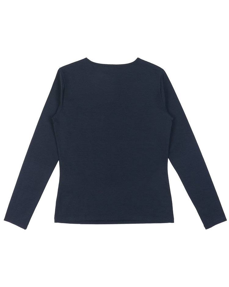Round Neck Long Sleeves T-Shirt