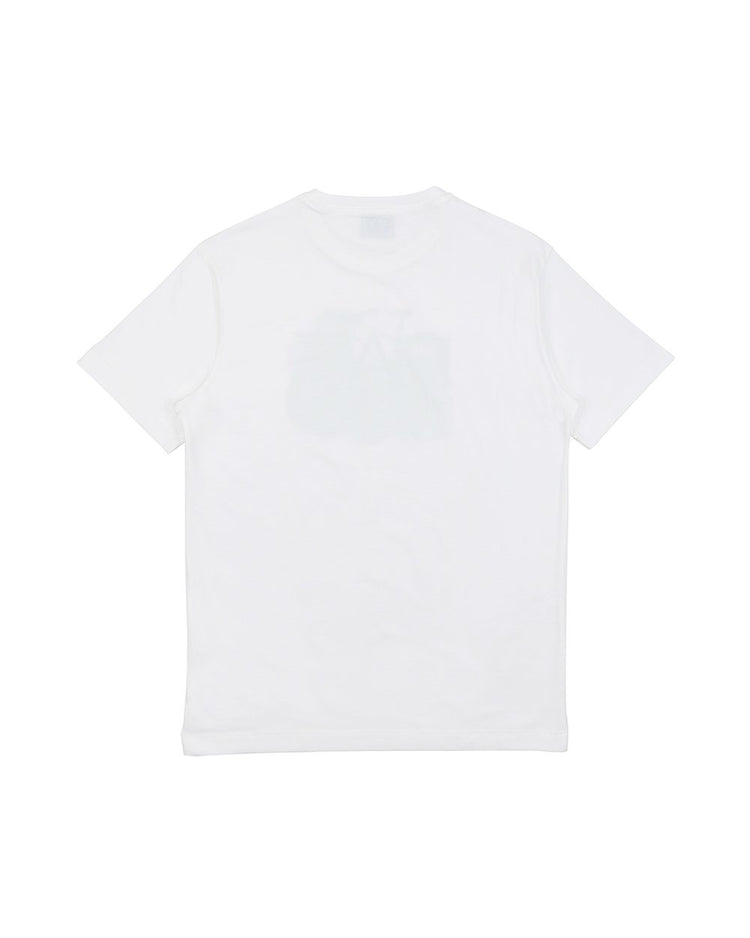 Printed Round Neck Short-Sleeves T-shirt