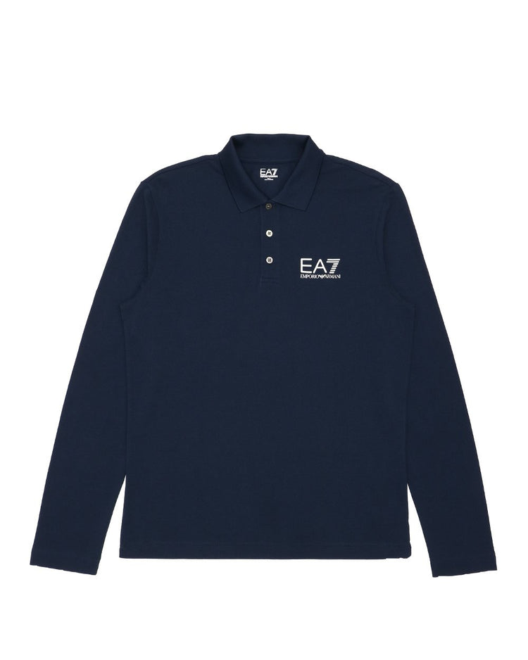Logo Long Sleeves Polo Shirt