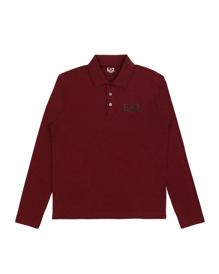 Logo Long Sleeves Polo Shirt