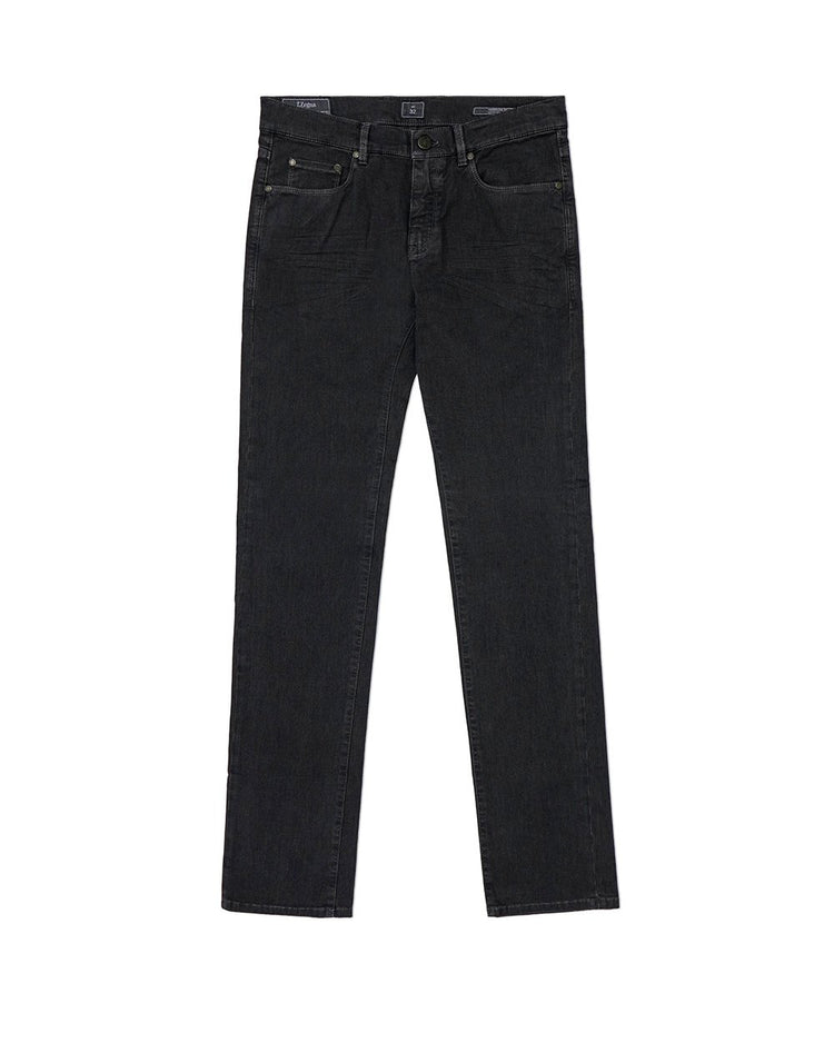 Straight Stretch Cotton Jeans