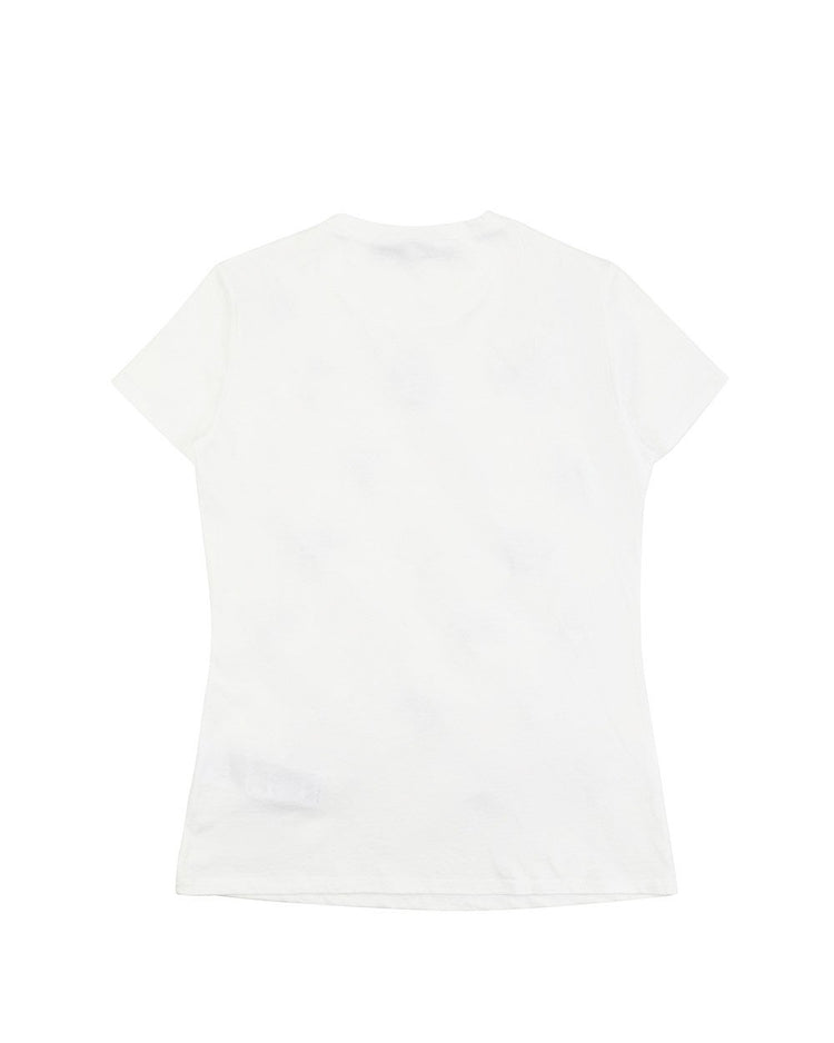 Crystal Embellished Short Sleeves T-shirt