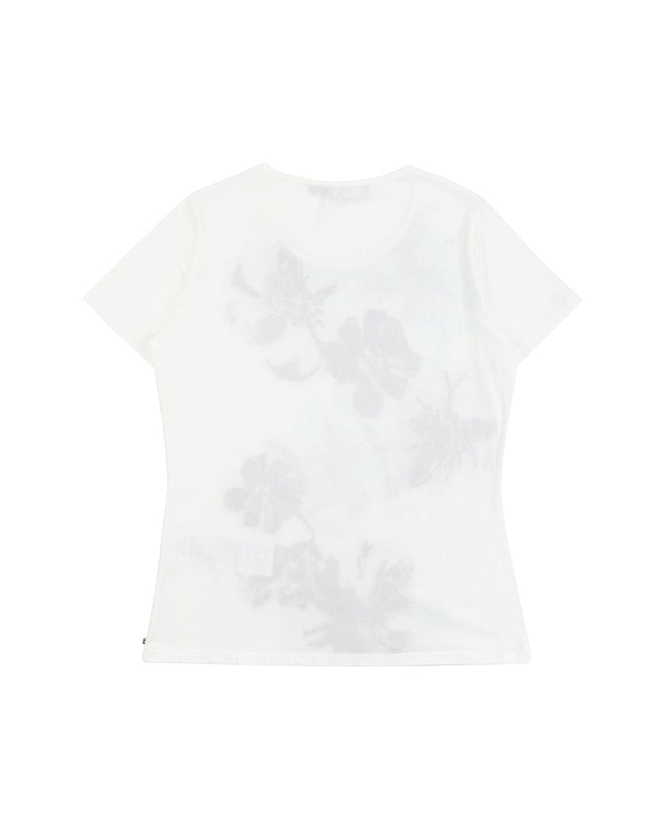 Printed Round Neck Short Sleeves T-shirt