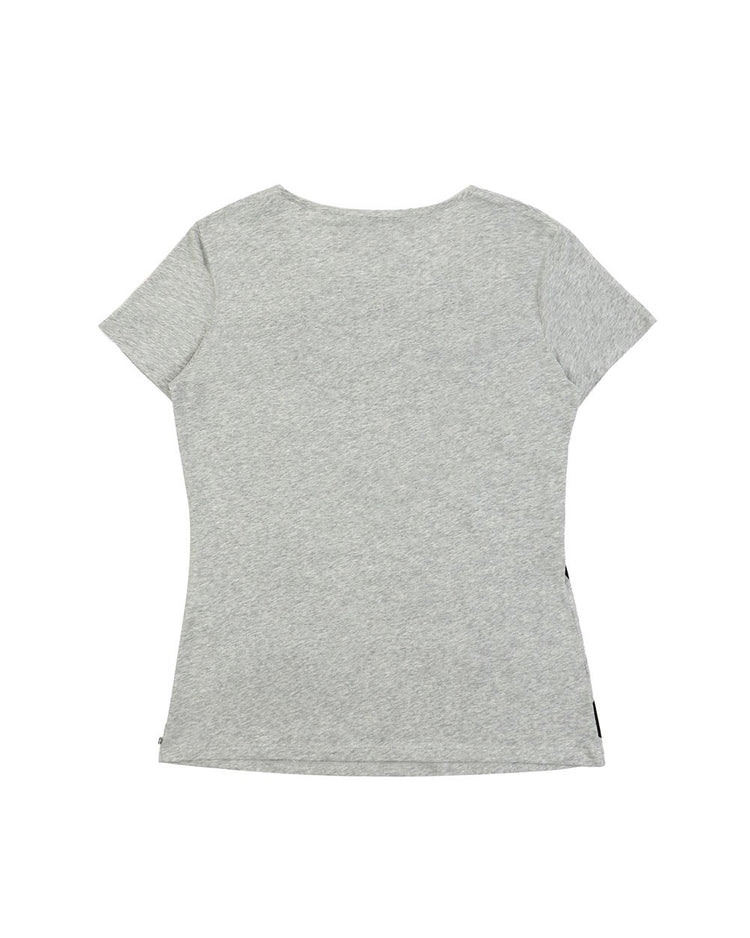 Printed Round Neck Short Sleeves T-shirt