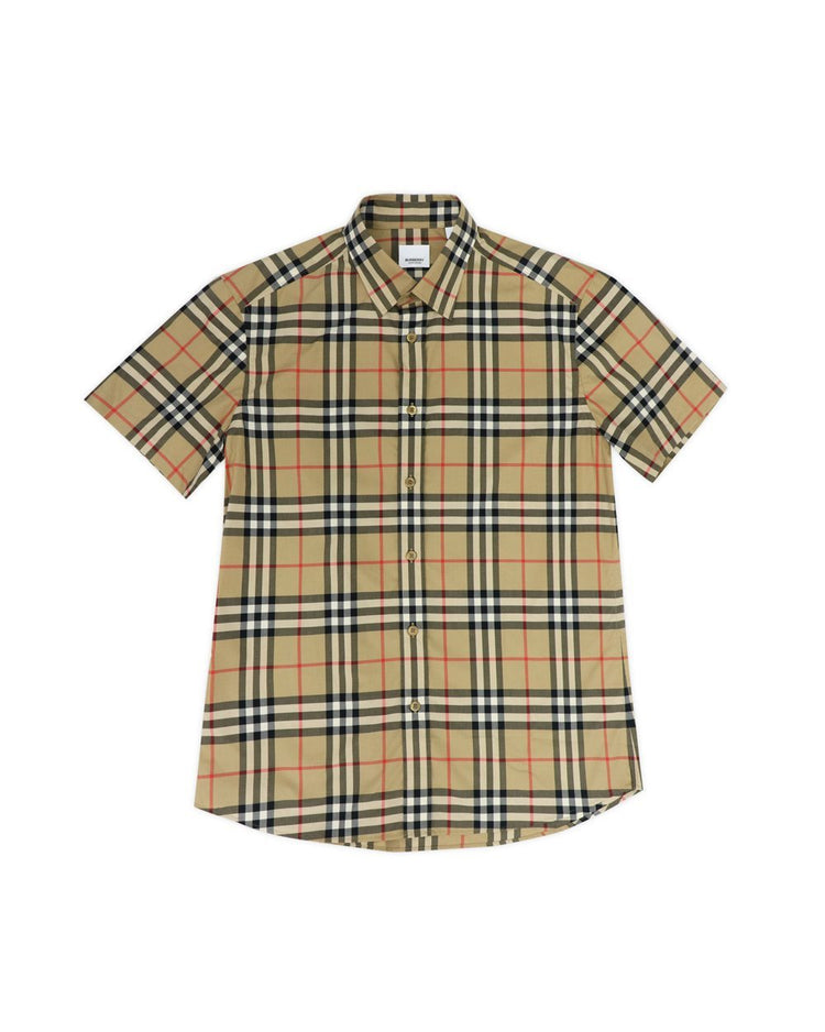 Embroidered Poplin Shirt