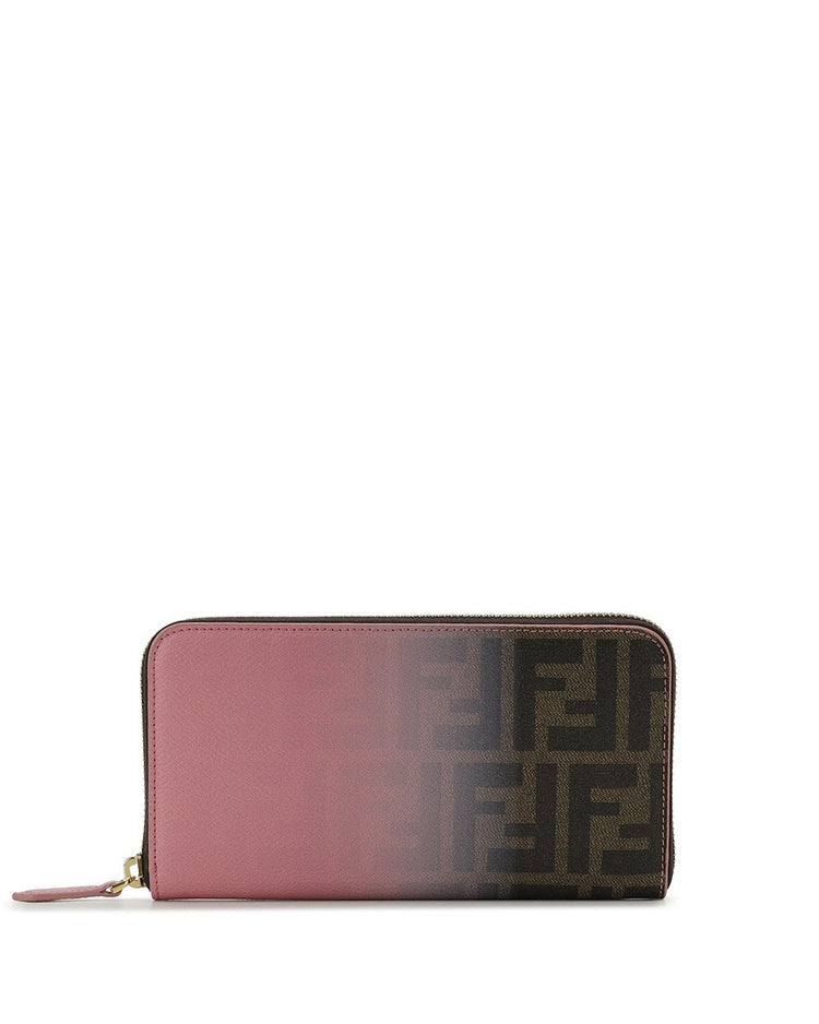 PVC Gradient Long Wallet