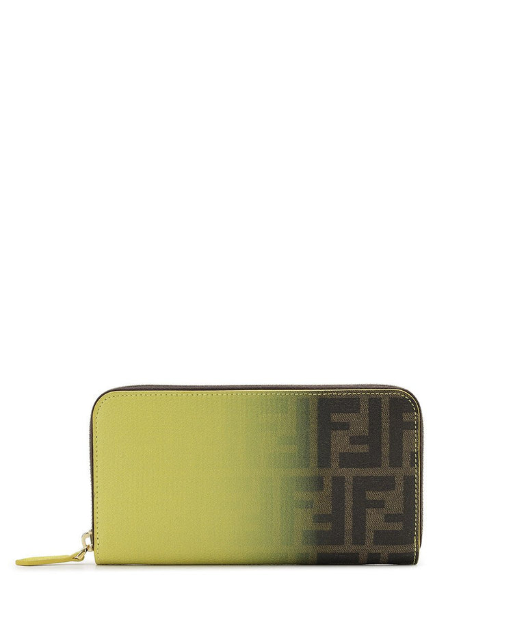 PVC Gradient Long Wallet