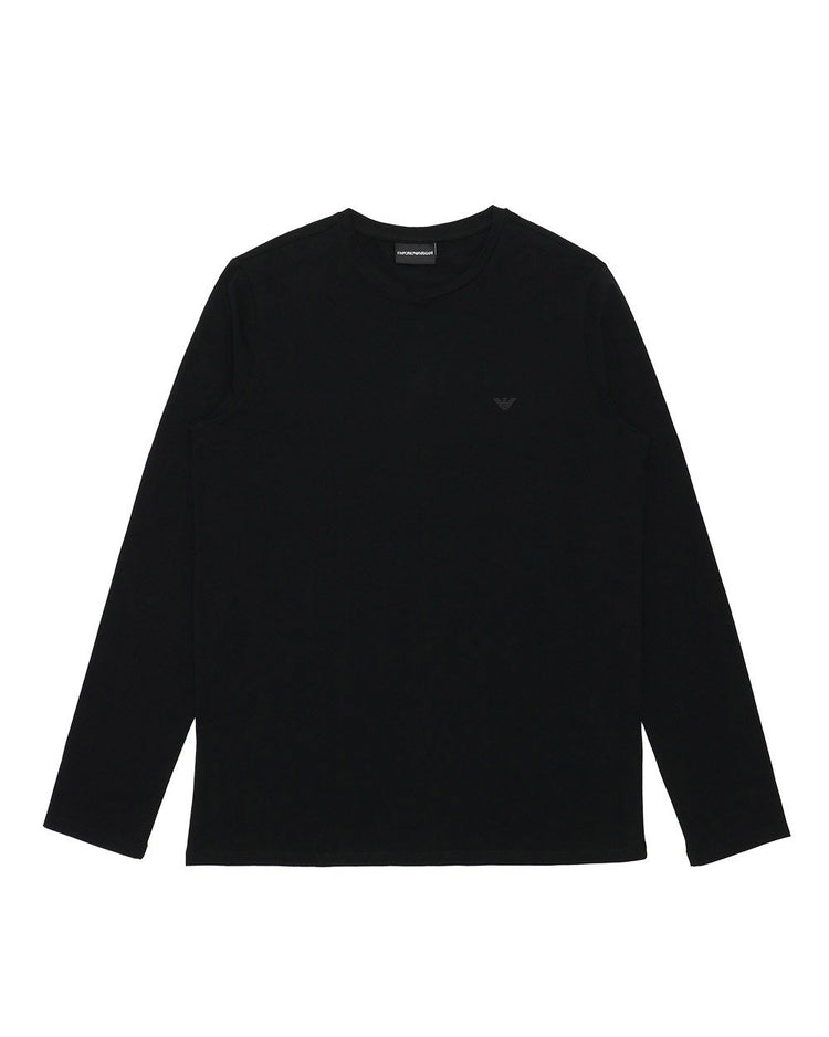 Cotton Long-Sleeved Round Neck T-Shirt - ISSI Outlet