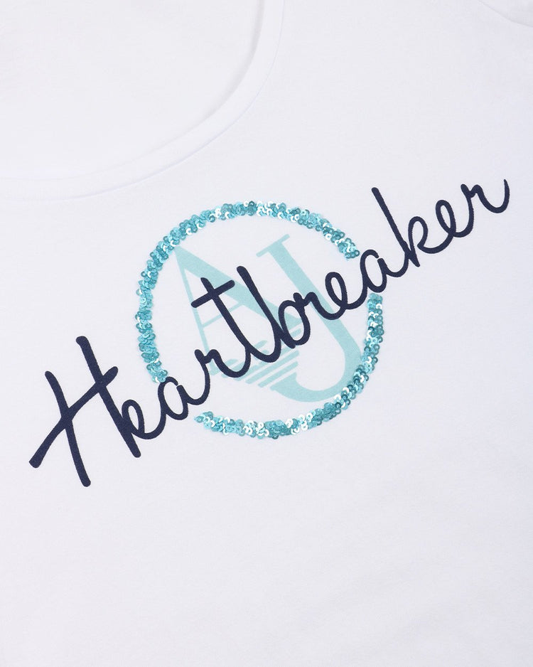 Printed Crew Neck Short Sleeves T-Shirt