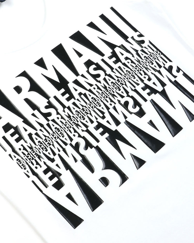 Printed Crew Neck Short Sleeves T-Shirt