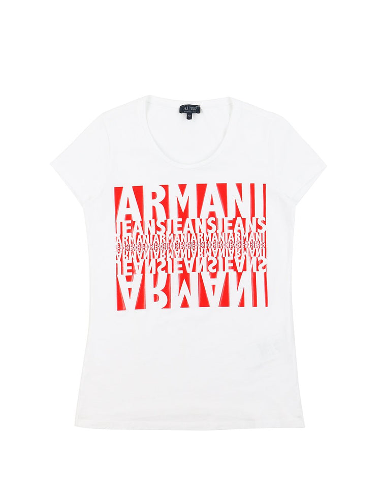 Printed Crew Neck Short Sleeves T-Shirt