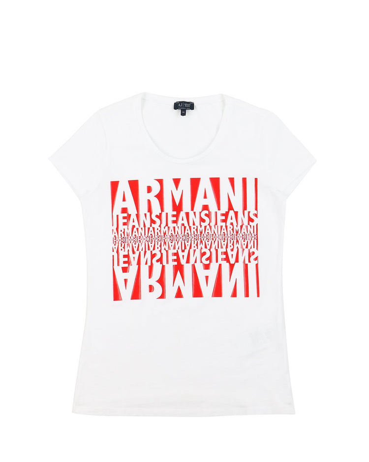 Printed Crew Neck Short Sleeves T-Shirt