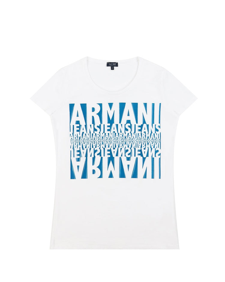 Printed Crew Neck Short Sleeves T-Shirt