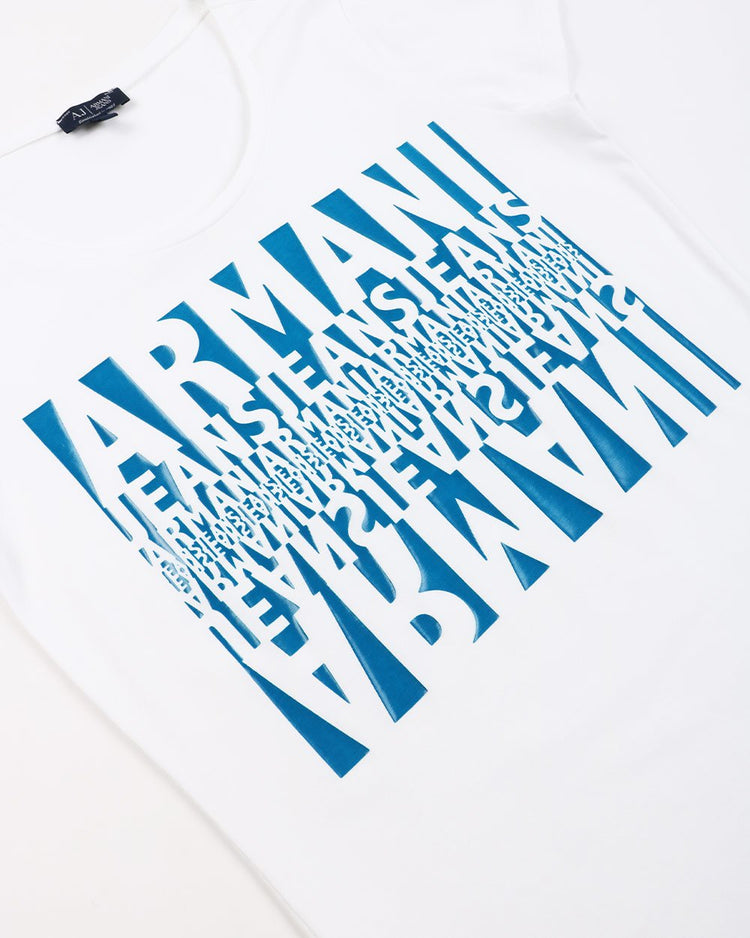 Printed Crew Neck Short Sleeves T-Shirt