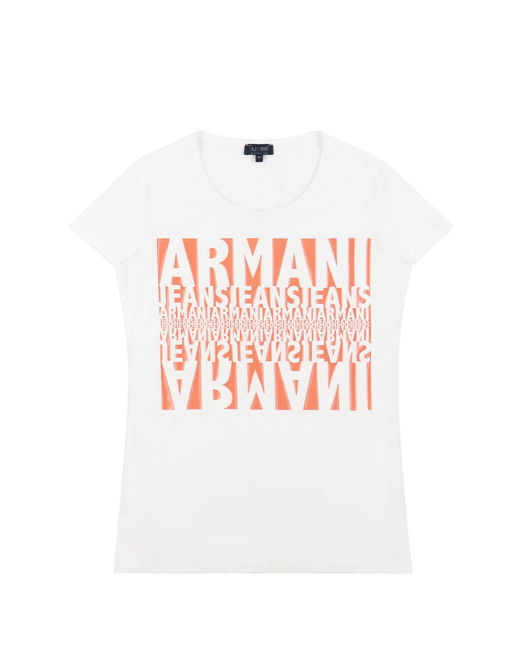 Printed Crew Neck Short Sleeves T-Shirt