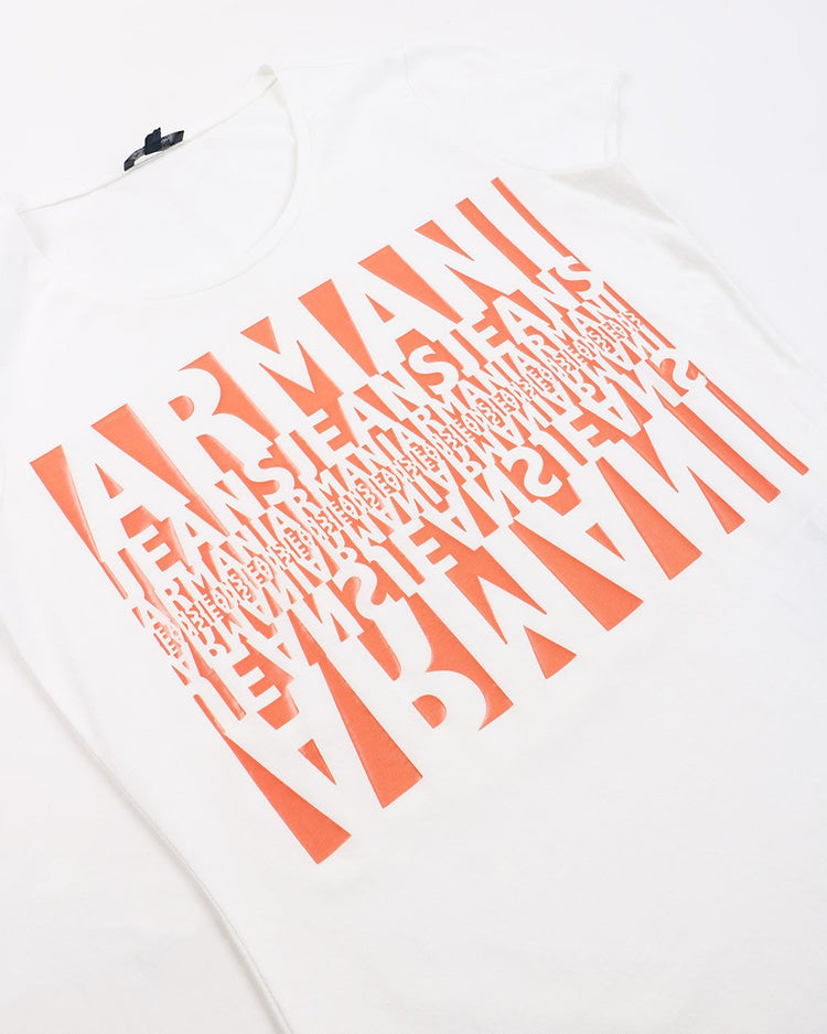 Printed Crew Neck Short Sleeves T-Shirt