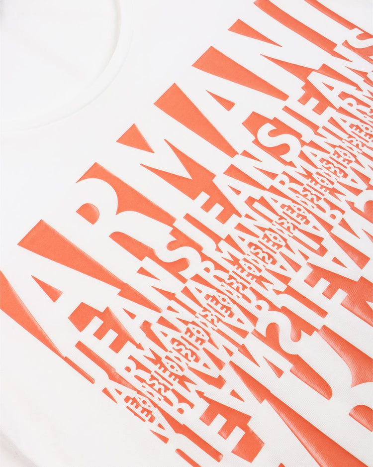 Printed Crew Neck Short Sleeves T-Shirt