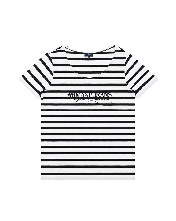 Printed Crew Neck Short Sleeves T-Shirt
