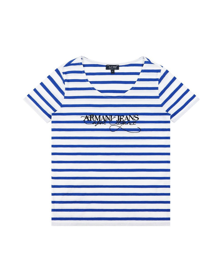 Printed Crew Neck Short Sleeves T-Shirt