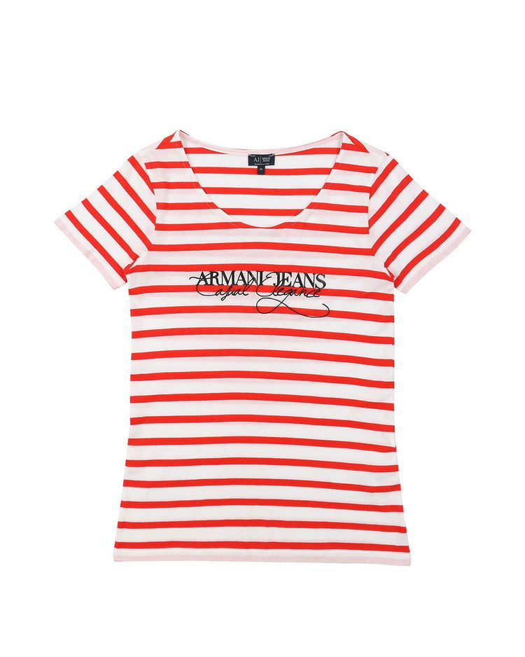 Printed Crew Neck Short Sleeves T-Shirt