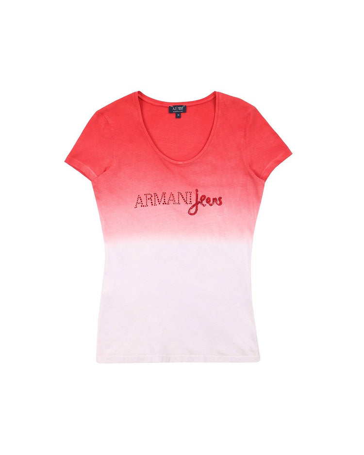 Printed Crew Neck Short Sleeves T-Shirt