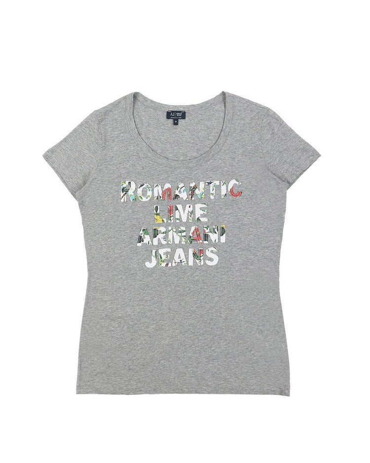 Printed Crew Neck Short Sleeves T-Shirt