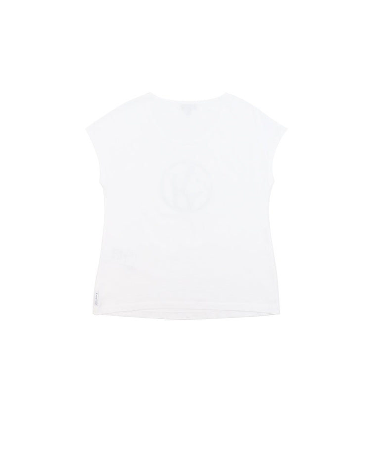 Printed Crew Neck Short Sleeves T-Shirt