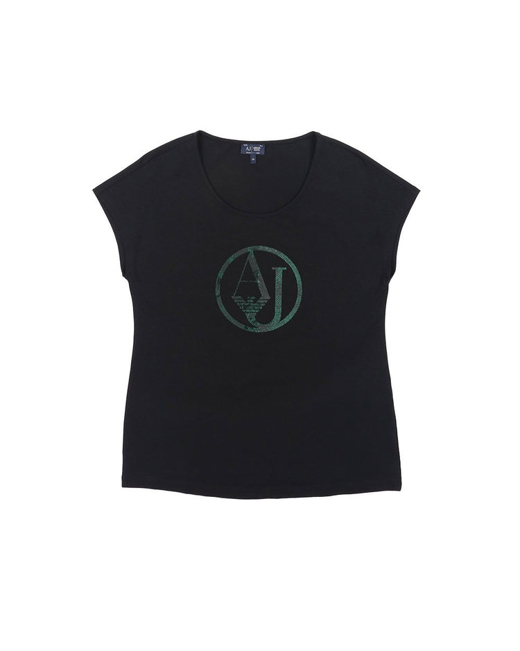 Printed Crew Neck Short Sleeves T-Shirt