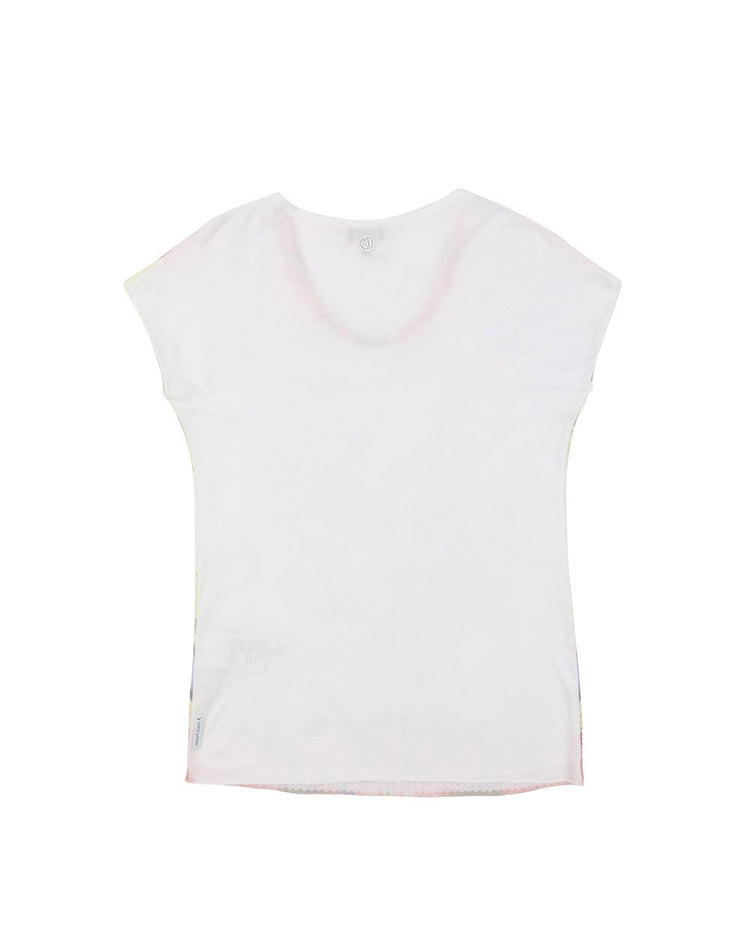 Printed Crew Neck Short Sleeves T-Shirt
