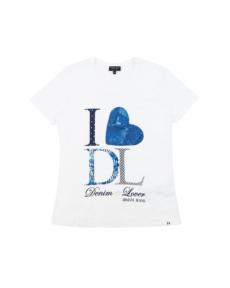 Printed Crew Neck Short Sleeves T-Shirt