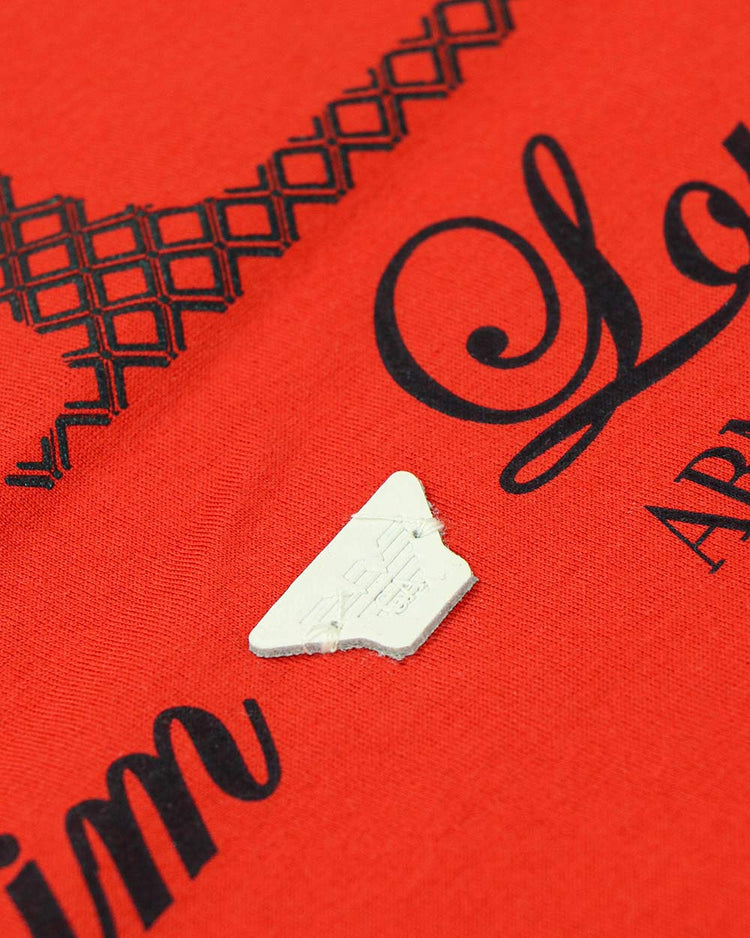 Printed Crew Neck Short Sleeves T-Shirt