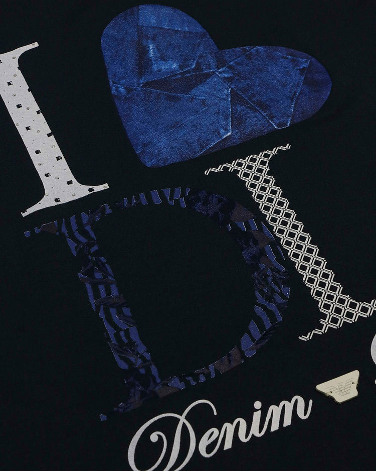Printed Crew Neck Short Sleeves T-Shirt